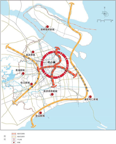 皇冠·体育市城市化战略格局示意图 