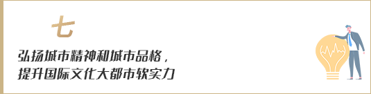 弘扬城市精神和城市品格，提升国际文化大都市软实力